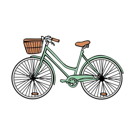 Cute Bike Drawing